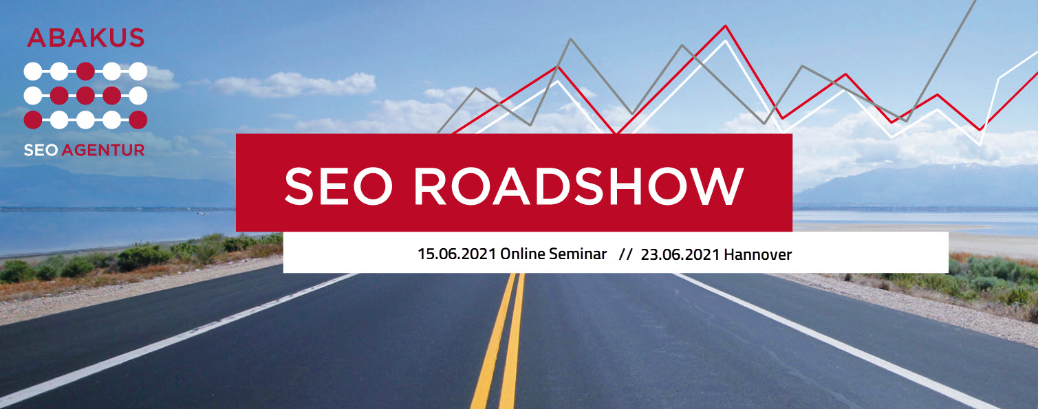 SEO Roadshow 2021 online und in Hannover