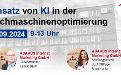 IHK Hannover Seminar „Einsatz von KI in der Suchmaschinenoptimierung (SEO)“ am 18. September 2024