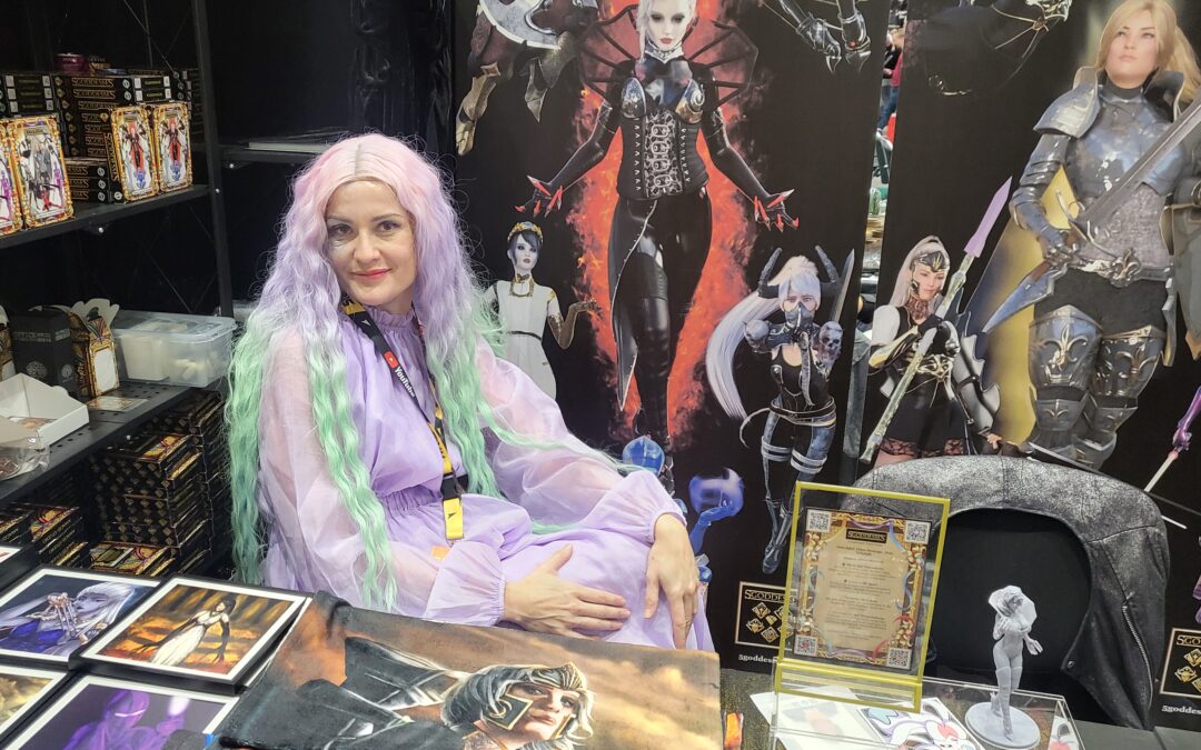 Cassandra, die Schöpferin – ein Character aus dem Kartenspiel 5Goddesses
