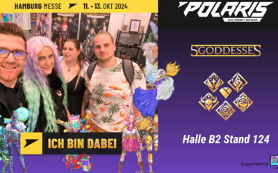 Designsie mit 5Goddesses auf der Polaris Convention 2024 in Hamburg