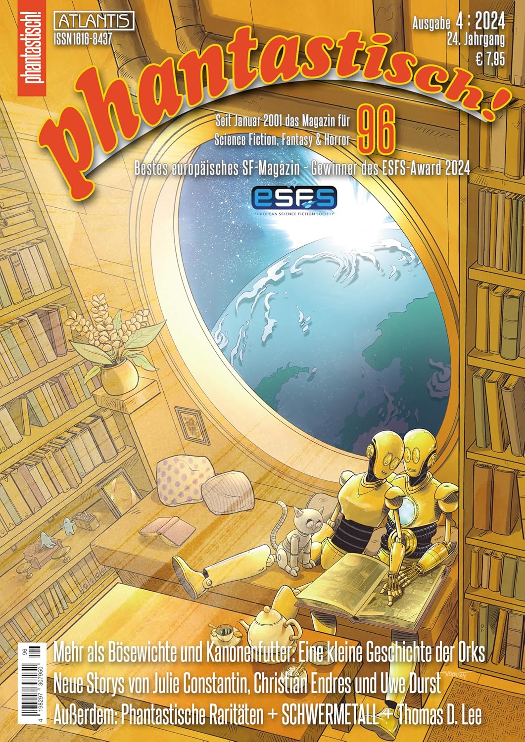 Zeitschrift "phantastisch!" Ausgabe 96 zum 4. Quartal 2024