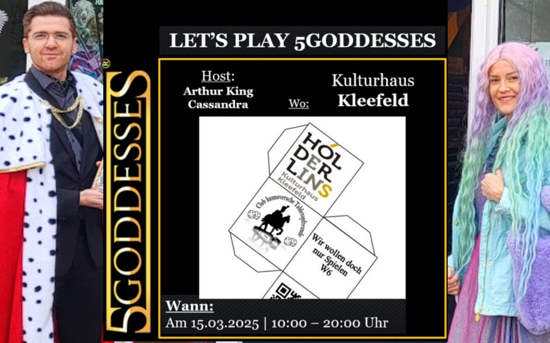 5goddesses und Designsie beim Event Wir wollen doch nur spielen vol. 6