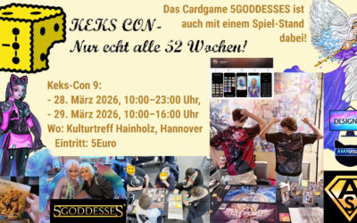 Spielevent Keks-Con mit 5GODDESSES mit Designsie am 28.03.2026 in Hannover
