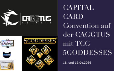 CAGGTUS Leipzig 2026 mit 5GODDESSES Stand und der Künstlerin Anna Pianka von Designsie