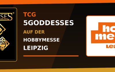 Das bahnbrechende TCG 5GODDESSES ist Aussteller auf der Hobbymesse Leipzig 02. – 04.10.2026