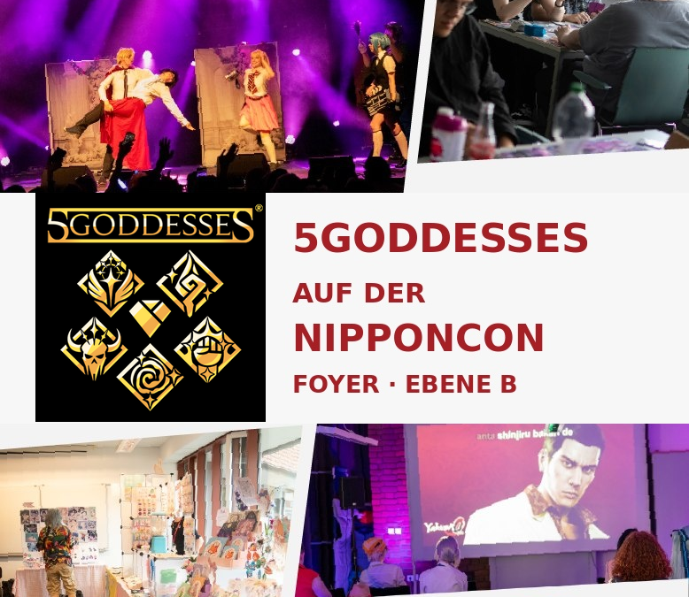 AMAGIS Studio präsentiert das Trading Card Game 5GODDESSES auf der NipponCon 2026